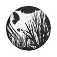 thumbnail image 2 of XMXY Animal Fox Wolf Forest Spare Tire Cover，Universal Waterproof Cover for Jeep RV Tire Wheel Protection 16 inch, 2 of 8