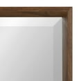 thumbnail image 3 of Kate and Laurel Calter Framed Wall Mirror, 25.5x37.5, Walnut Brown, 3 of 7