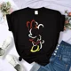 thumbnail image 3 of Camiseta de algodón de verano para niños, bonita camiseta con estampado de Mickey Y2k, gorro de Minnie Mouse, ropa de moda para niño y niña, camisetas Kawaii Disney para bebé, 3 of 5