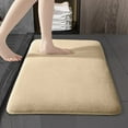 thumbnail image 3 of KATE Rugs, espuma viscoelástica ultra absorbente y antideslizante, lavable a máquina, alfombrillas de baño de terciopelo suave, más fáciles de secar para el suelo del baño (17 x 24 pulgadas, gris oscu, 3 of 5