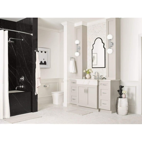 Moen YB0586CH Colinet Bathroom Hand Towel Ring, Chrome