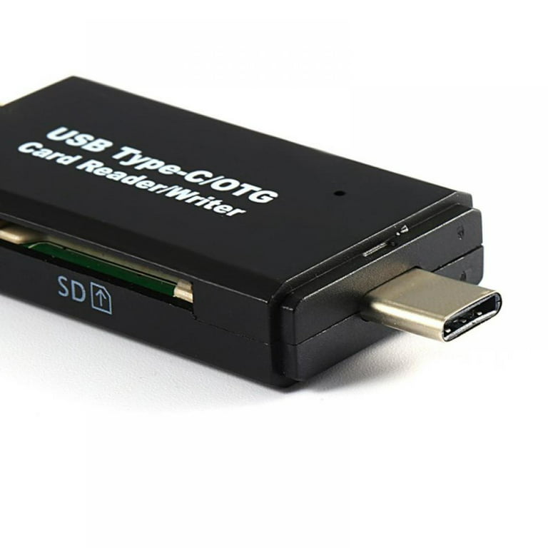 Lecteur SD USB Type C, adaptateur de lecteur Micro SD USB 3.0 utilisé pour  SD-3C SD Micro SD TF SDXC SDHC MMC 