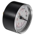 thumbnail image 1 of FUEENIRVA Bar Pressure Gauge Portable Black Metal Case Clear Number Markings for Precise Use, 1 of 8