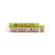 Alaffia, baume à lèvres à la menthe de noix de coco, 0,15 once