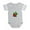 Heather Gray, variant on CafePress - Trawberry Friends... - Cute Infant Baby Football Bodysuit