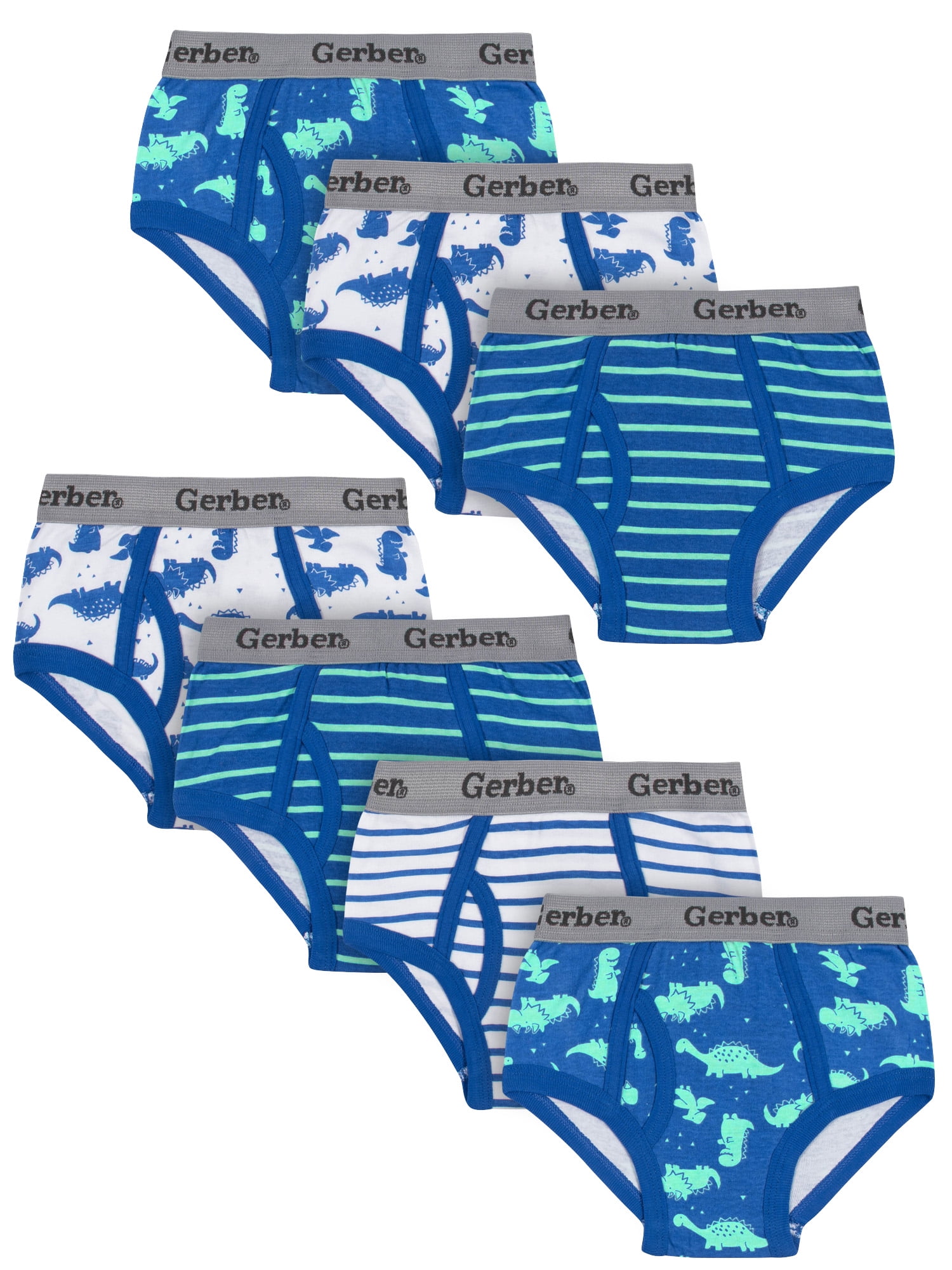 Gerber Toddler Boys' Underwear Briefs, 7Pack