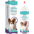 thumbnail image 1 of Ear Hair Removal Powder For Dogs And Ear Cleansing Tool Ear Wash Powder To Remove Ear Hair buy 2 get 3, 1 of 4
