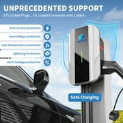 Veiphlox UC101, 240 V, 40 Amps Level 2 EV Charger with J1772 Connector, 25ft Cable