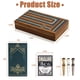 thumbnail image 5 of Juego de mesa Cribbage de madera con almacenamiento para viajes para niños y adultos, 5 of 7