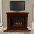 thumbnail image 2 of Kennedy Grand Corner Fireplace in Dark Walnut by Real Flame, 2 of 7