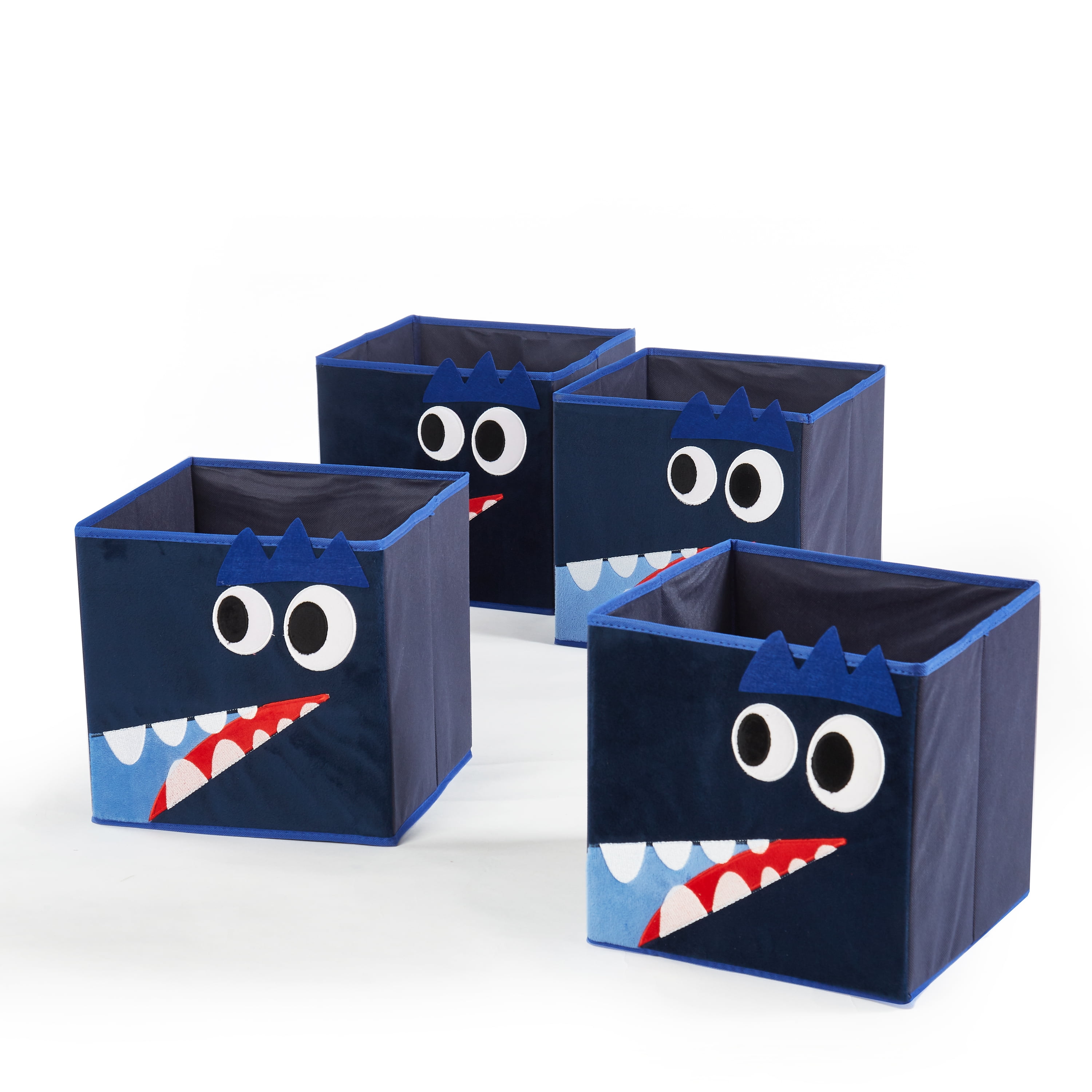 Heritage Club Toy Storage Cubes, Dino (Set of 4) - Walmart.com