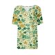 thumbnail image 5 of Fiudx Ofertas Del Día Blusa de Manga Corta Estampada a La Moda para Mujer, Blusas Informales con Cuello En V, 5 of 5