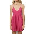 thumbnail image 4 of O'Neill Saltwater Solids tank beach dress cover-up L Neon pink, 4 of 5