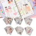 thumbnail image 3 of Scrapbook Paper Stickers, Waterproof Japan Paper Stickers 36 Sheets Widely Used  For Notebook, 3 of 8