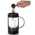 thumbnail image 2 of BonJour Coffee 12.7 ounce Unbreakable Plastic French Press, Black, 2 of 6