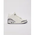 thumbnail image 1 of Ni - ke Air Jordan 3 Retro Sail Metallic Silver - Women's Sizes (CK9246-100), 1 of 5