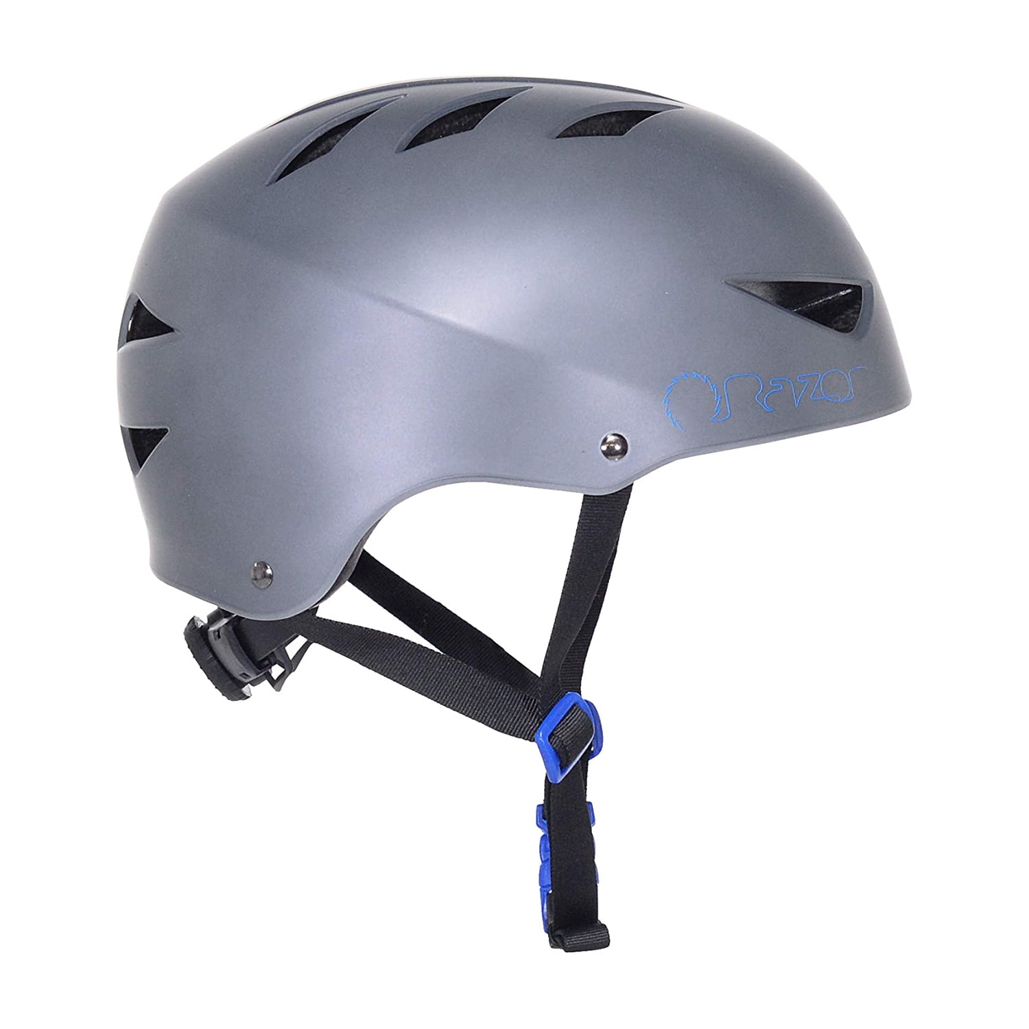 Razor 97860 V-12 Adult One Size Safety Multi Sport Bicycle Helmet, Satin Gray