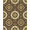 Brown Gold Cream, Pattern 4, variant on ODIKA 8'x10' Washable Area Rug Distressed Retro Geometric Textured Pile Vintage Boho Playful for Living Room, Under Sectional, Family Room , Durable, Non-Slip