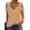 Khaki T-Shirts for Women, variant on Olyvenn Fashion Summer Tops Womens Tunic Top Short Sleeve Cold Shoulder V Neck Loose Fit Basic Tee Casual Tops Shirts Blouse Khaki 8