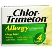 Chlor-Trimeton Allergy Tablets 4 Hour 24 Tablets