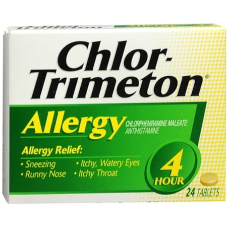 Chlor-Trimeton Allergy Tablets 4 Hour 24 Tablets