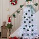 thumbnail image 5 of Juego de 24 Bolas Navideñas | Adornos Navideños de Plástico Beige, Rojo, Caqui y Verde | Adornos Irrompibles para Árbol de Navidad de 6 Cm | Orificios Ajustables para Colgar | Decoración para Pared,, 5 of 6