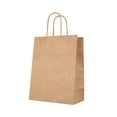 thumbnail image 2 of 25 bolsas de regalo de papel kraft de 5,9 x 3 x 8 pulgadas con asas, bolsas de papel pequeñas con asas, bolsas de papel para fiestas, 2 of 4