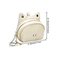 thumbnail image 7 of Vjnyvs Cute Frog Coin Purse Small Leather Coin Purse Card Key Lipstick Storage Bag Holder Wallet Pouch For Women And Men, 7 of 7