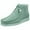 Sage, variant on HAMARA JOE Mens Waterproof Suede Leather High Top Casual shoes Moc Toe Chukka Boots