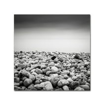 Trademark Fine Art "Pebble Beach" Canvas Art by Dave MacVicar