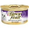 Fancy Feast Gravy Wet Cat Food, Sliced Beef Feast in Gravy, 3 oz. Can