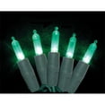 thumbnail image 1 of Celebrations 4001088S-04AC Platinum Mini Green 50 LED Light String, 1 of 1