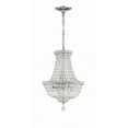 thumbnail image 4 of ROS-A1006-CH-CL-MWP Crystorama Lighting Roslyn - 5 Light Mini Chandelier-18 Inches Tall and 12 Inches Wide     -Traditional Installation, 4 of 12