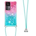 thumbnail image 3 of Funda para Xiaomi 12T/12T Pro 5G Brillantina Líquida Divertida Reluciente y con Cristales en Movimiento Cuerpo Cruzado con Cordón Ajustable, 3 of 5