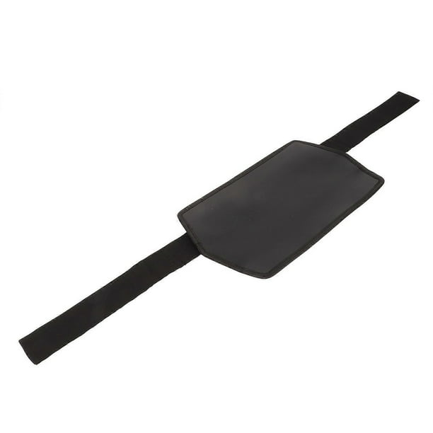 Hip Thrust Belt Slip Resistant Portable PU Leather Multifunctional Provide nce Soft Thrust Strap for Gym Exercise Black