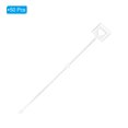 thumbnail image 3 of Unique Bargains Floral Pick Card Holder, 50Pcs 13' Plastic Straight Head Flower Pick Card Holder, Clear, 3 of 7