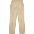 thumbnail image 4 of TOMVIGX Mens Striped Dress Pants Loose Fit Elastic Waist Button Closure Wide Leg Business Slacks with Pockets Daily Casual Trousers, 4 of 9