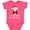 Vintage Hot Pink, variant on Inktastic Babys 1st Christmas Santa Claus Boys or Girls Baby Bodysuit