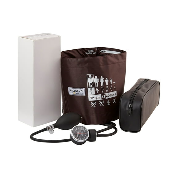 McKesson Lumeon Blood Pressure Monitor - Aneroid Sphygmomanometer - Thigh Cuff, 1 Ct