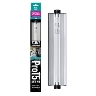 ECOSUB 24W T5 HO UVB Light Fixture, Black, 22.63