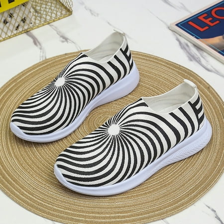 

Aayomet Women Sneakers Outdoor Women s Slipon Breathable Wedges Shoes Fashion Casual Leisure Women s White 7.5