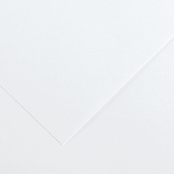 Canson Colorline Art Paper - 19" x 25", 150 gsm, Pearl White
