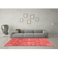 thumbnail image 3 of Ahgly Company Machine Washable Indoor Rectangle Oriental Red Traditional Area Rugs, 3' x 5', 3 of 4