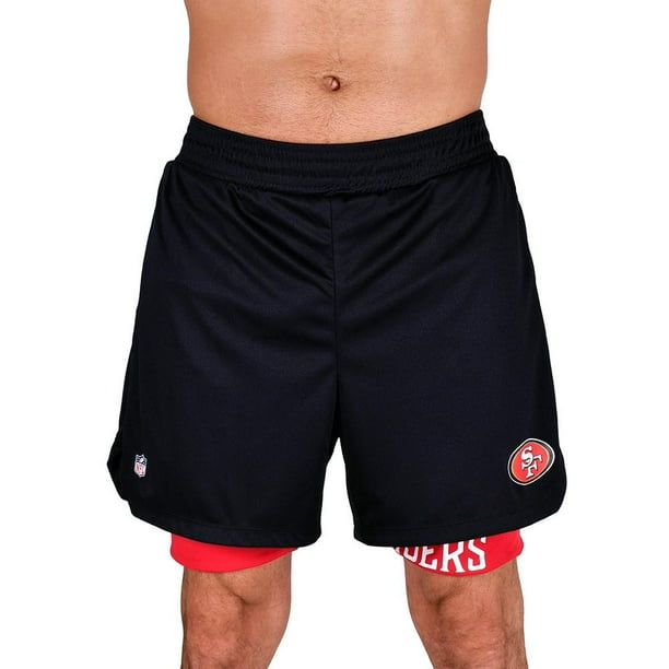 Short Hombre NFL Talla EX Negro 49 ers