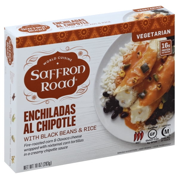 Saffron Road Chipotle Al Enchiladas, 10 Ounce 8 per case.