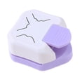 thumbnail image 2 of NAOJIE Paper Corner Rounder 3 in 1 (R4mm+R7mm+R10mm),Punches for Crafts,Cutter,Envelope Punch Board,Hole Puncher,Laminate,DIY Projects,Photo Cutter,Card Making Scrapbooking and Journaling(Purple), 2 of 4