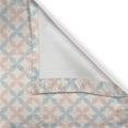 thumbnail image 6 of Ambesonne Floral Valance & Curtain, Pastel Color Motifs, 55"x45", Cream Salmon Pale Blue, 6 of 6