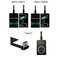 thumbnail image 5 of SPRING PARK Portable Sticky USB Type-C Qi Wireless Charging Receiver for iPhone Android, 5 of 7