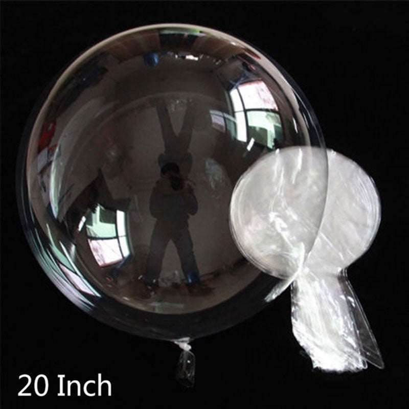 Details about   10 PCS PVC Transparent Bobo Balloons DIY Wedding Birthday Party Decoration 