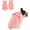 Pink Pig, variant on Halloween Pig Dog Costume - Pet Christmas New Year Hoodie Warm Party Coat Outfit for Small and Medium Cat Dog Clothes(Pink Pig,M)